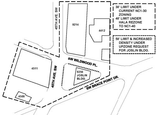 Fauntleroy Triangle Proposed Rezone